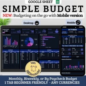 Monthly Simple Budget