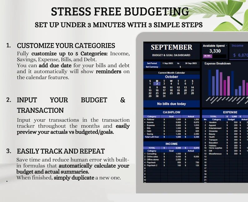 Monthly Simple Budget - Image 2